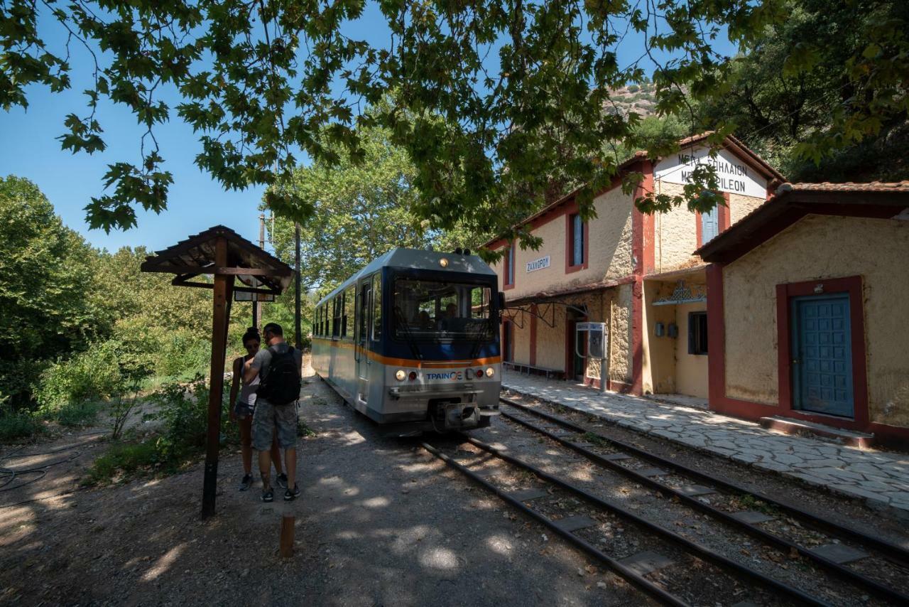 Orias Guesthouse & Farm Kalavryta Bagian luar foto